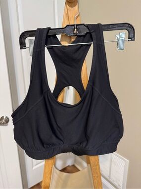 Xersion Black Racerback Sports Bra - High Support